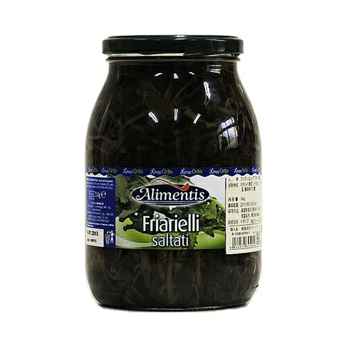 フリアリエッリ　オイル漬け　1kg（アリメンティス） Frarielli saltati Broccoli alla napoletana in olio di semi di girasoleAlimen…
